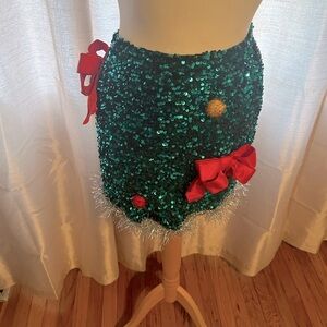 CHRISTMAS HOLIDAY SKIRT